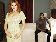 Culo grosso, Grande cazzo, Tette grandi, Pompino, Da dietro, Tette naturali, Rossa