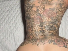 Colombian Tattooed Girl with Huge Ass Uses My Giant Cock - Cofla24cm Ft. Daniela Andrea
