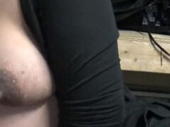 Arabisch, Bruinharig, Vrouw, Masturbatie, Zwanger