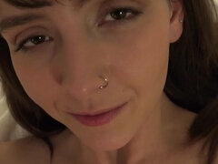 Leie, Blasen, Braunhaarige, Besamung, Fetisch, Handjob, Selbstgemacht, Pov