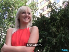 Amateur, Blonde, Sucer une bite, Tchèque, De plein air, Pov, Réalité, Nénés