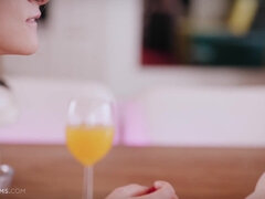 Erotyczny, Palcówka, Lesbijka, Naturalny, Cipka, Rudowłosa, Chudy, Cycki