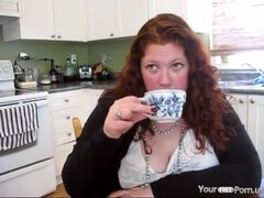 Mother I�d Like To Fuck Jennifer Gets A Creampie In The Ki - Amazing Big Tits