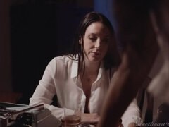 Rumpa, Stora tuttar, Fötter, Fetisch, Fingering, Massage, Naturlig, Kontor