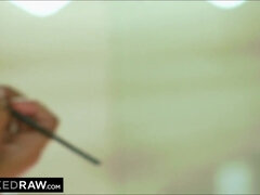 Nero, Sborrata, Donna donna uomo, Interrazziale, Festa, Rossa, Cavalcando, Terzetto