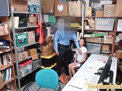 Reality teen shoplifter throating