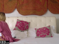 Blondynka, Obciąganie, Głebokie gardło, Kutas, Twarzowy, Wielorasowy, Bielizna, Jazda konna