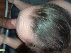 Stor svart kvinne, Kukk suging, Brunette, Par, Raseblandet, Milf, Naturlige bryster, Kone