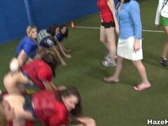 Naughty College Girls Naked Football