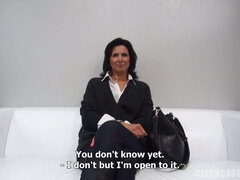 Petra - Amateur Sex casting POV