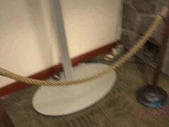 Amatör, Strand, Blondin, Klänning, Fingering, Flickvän, Utomhus, Pov