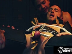 Sub Whore Derek Cage Deliciously Dom'd By Hunks & Cream