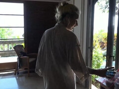 Ερασιτέχνης, Ξανθιά, Μαλακία, Πρώτου προσώπου, Ξυρισμένη, Ντουζ, Απογύμνωση, Βυζιά