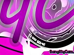 Thai busty milf camgirl get horny massage chubby bbw camshow