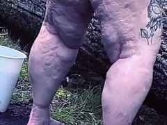 Amatorka, Piękne grube kobiety, Dildo, Płeć żeńska, Masturbacja, Dojrzałe, Nagi, Cipka