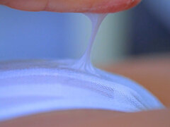 Desi Beauty's Self-pleasure Climax: Pink Pussy Overflowing Creamy Pantie