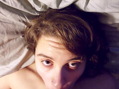 素人, ぽっちゃり, 茶髪の, ぽちゃ, 中出し, 顔射, 開帳