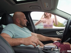 Beautiful skinny nymph breathtaking sex scene