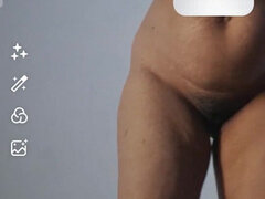 Femelle, Fait maison, Indienne, Masturbation, Chatte, Seins flasques, Solo