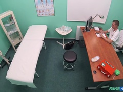 Arzt, Hundestellung, Handjob, Masturbation, Krankenschwester, Büro, Pov, Uniform