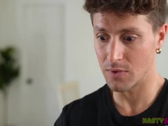 Gros cul, Grosse bite, Blonde, Tir de sperme, Gorge profonde, Queue, En levrette, Petite femme