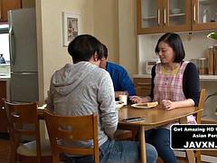 Азиатки, Минет, Брюнетки, Секс без цензуры, Японки, Зрелые, Мачеха, Сиськи