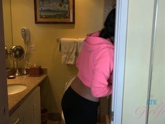 아마추어, 엉덩이, 비키니, 랑제리, 팬티들, 면도된, 샤워, 젖가슴