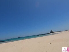 Americano, Spiaggia, Bella, Closeup, Hd, Nudo, Pubblico, Moglie