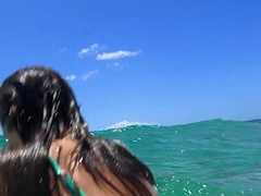 Enthousiasteling, Kont, Strand, Sperma, Voeten, Voetbeurt, Klein, Gezichtspunt