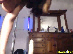 아마추어, 딜도, 수음, 오르가슴, 보지, 혼자, 장난감들, 웹캠