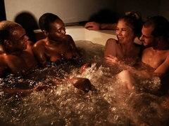 Большая жопа, Большой член, Собачьи, Черненькие, Натуральные сиськи, Молоденькие, Втроем, Сиськи