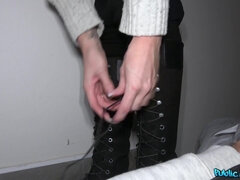 Kont, Buiten, Openbaar, Tieten likken, Nat