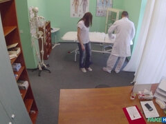 Imbrogliare, Dottore, Fetish, Massaggio, Spia, Schizzi, Uniforme, Guardone