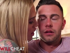 She Will Cheat � Tattoo Milf Sarah Jessie Fucks Her Stepson And Cuckolding Her Husband