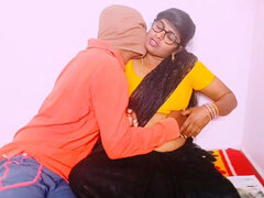 Amatorka, Piękne grube kobiety, Obciąganie, Para, Indyjski, Dojrzałe
