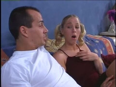 18, Blondin, Sperma shot, Söt, Långt ner i halsen, Ansiktsbehandling, Hardcore, Tonåring