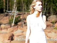 Plage, Grosse bite, Sucer une bite, Couple, Hd, Petite femme, Chatte, Serré