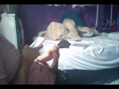 素人, デカチン, 手コキする, 一人