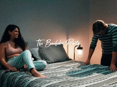 침실, 큰 엉덩이, 큰 음경, 큰 가슴, 오랄섹스, 흑갈색 머리, 도기스타일, 청소년