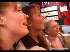 Csoportos kefélés, Csoport, Filigrán alkatú, Orosz, Tini