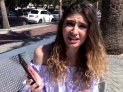 Kuřba, Brunetka, Na obličej, Německé, Hardcore, Venku, Na veřejnosti, Teenka