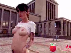 Amatør, Bil, Sperm skott, Tysk, Briller, Utendørs, Petite, Realitet