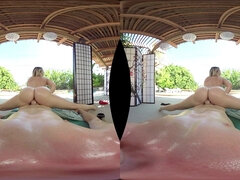 Happy Ending - busty blonde Mia Malkova 2k POV VR hardcore with cumshot