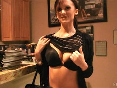 Closeup, Ballando, Toccando, Spalancato, Masturbazione, Orgasmo, Pubblico, Solo