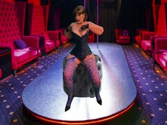 Granny Carmens Metal Momma Groupies Huge Dildo Suck, Doggy & Missionary Fuck Creampie Cams34