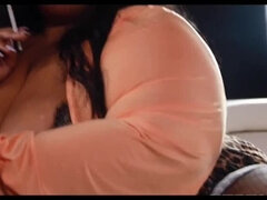 Gorda, Culo grande, Tetas grandes, Mamada, Mojado