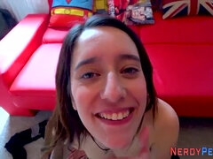 Amatoriale, Britannica, Pisello, Europea, Hd, Rossa, Ragazza, Tette