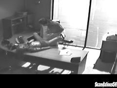 Slutty secretary fucked by her big boss