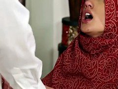 Arabi, Tyttö, Suihinotto, Hieronta, Tissit