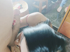 Leie, Grosser arsch, Blasen, Hotel, Latina